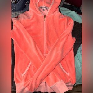Juicy Couture Size Small Coral Jacket